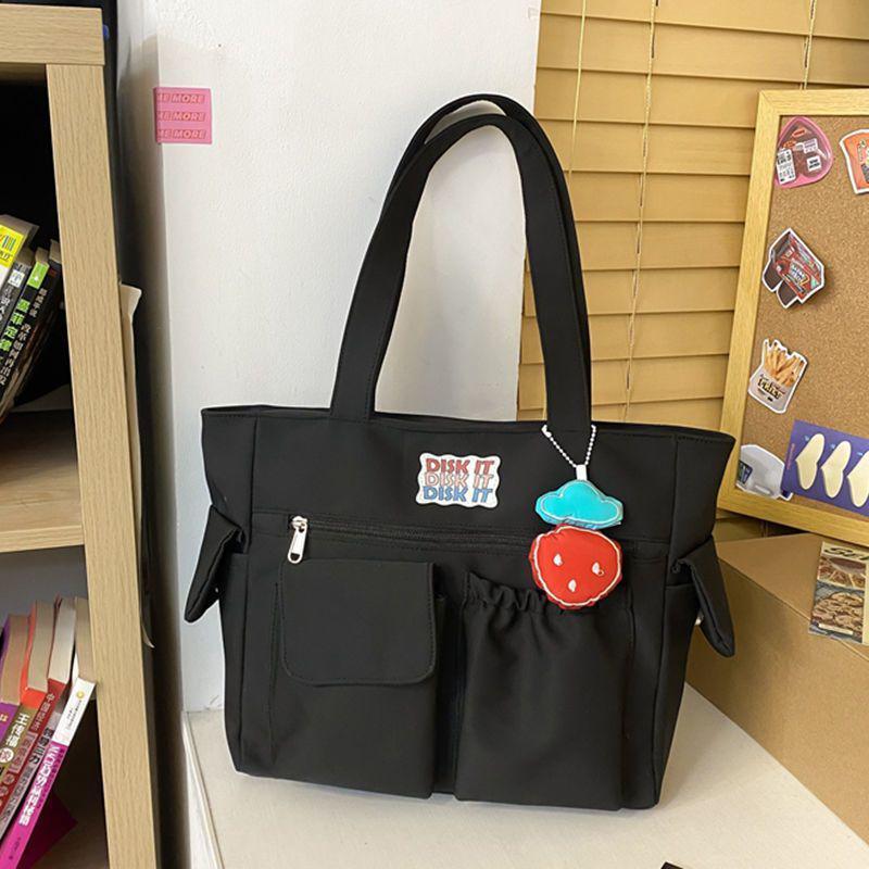 Fashionable Lightweight Mom and Baby Tote Bag with Multi-Compartment Design