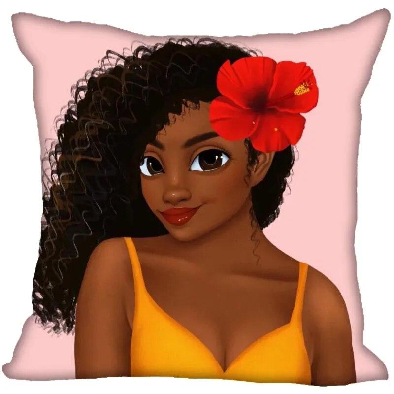 Home Sofa Office Cushion Pillowcase Wholesale New African Cartoon Women's Geometric