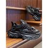 Winter new thick-soled soft-soled comfortable low-top dad shoes casual sneakers ok