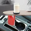 Car Cup Mat Car Waterproof Cup Mat Universal Round Car Storage Slot Non-Slip Mat Center Console Cup Holder Base Mat