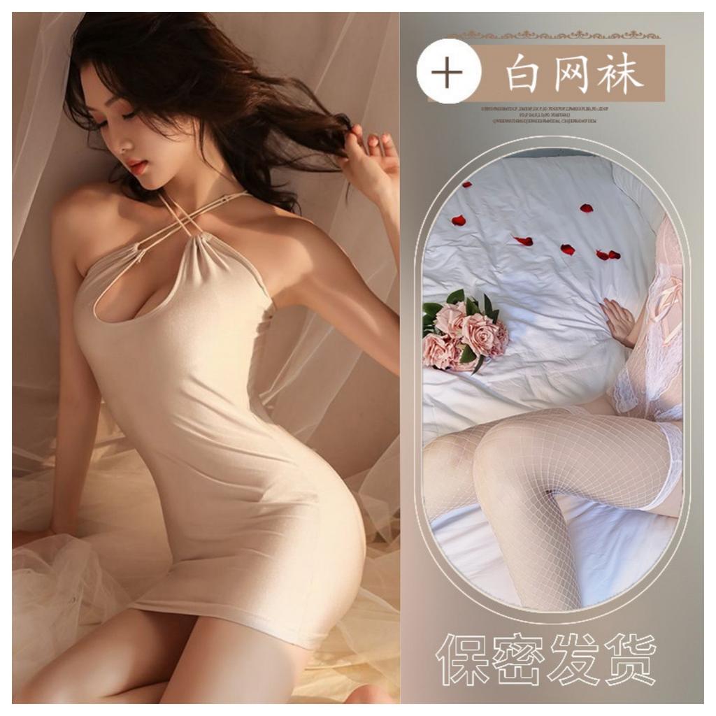 Sex Underwear Sexy Suspender Pajamas Hollow Uniform Seduction Secretary Passion Breast Free Pure Desire Suit