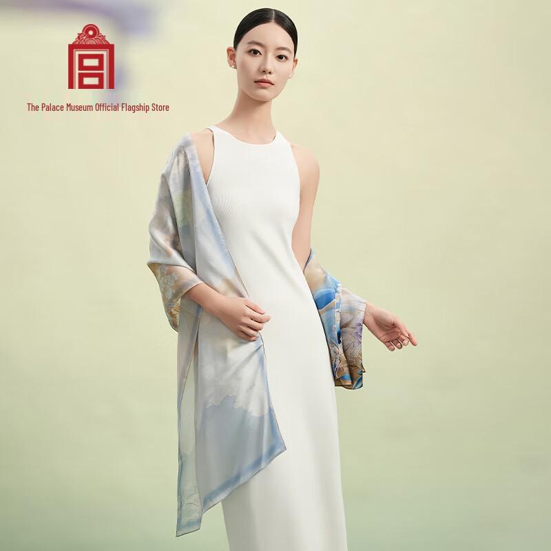 

Forbidden City Culture Double-Sided Silk Scarf