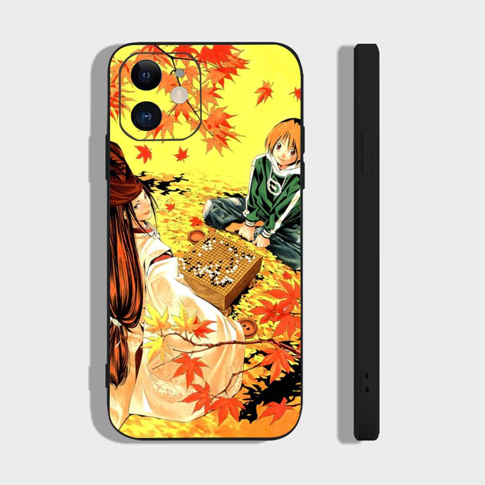 

H-Hikaru No Go Anime Phone Case For IPhone 17 Air 16 15 14 13 Pro Max 11 12 Black Silicone Cover IPHONE 16