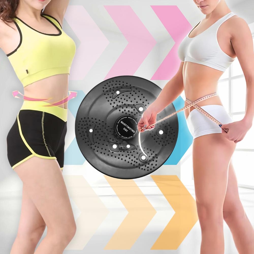 Twister exercise disc rotating foot massager magnets magnetotherapy fitness