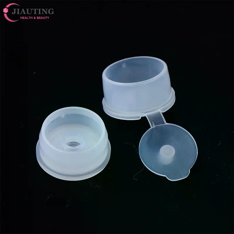 20 Pcs 24-tooth Diameter Plastic Bottle Cap Replacement Flap Cover For Lotion/Toner Bottle Cosmetic Bottle Cap Accessories