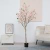 Tall Artificial Cherry Blossom Tree Lifelike Flowers Replica Artificial Plant Fake Cherry