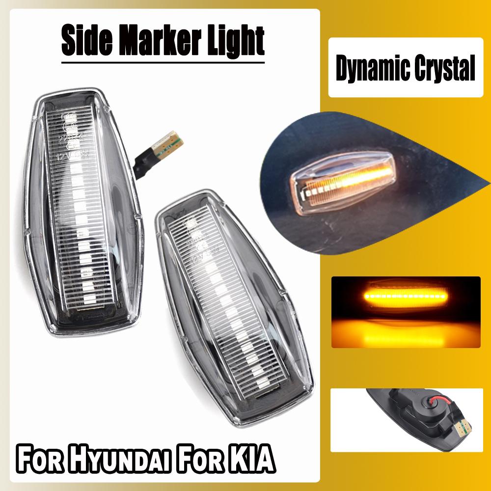 Turn Signal Light LED Side Marker For Hyundai i10 Getz Elantra XD Sonata XG Tucson Terracan Coupe Trajet Matrix,KIA Rio Sedona