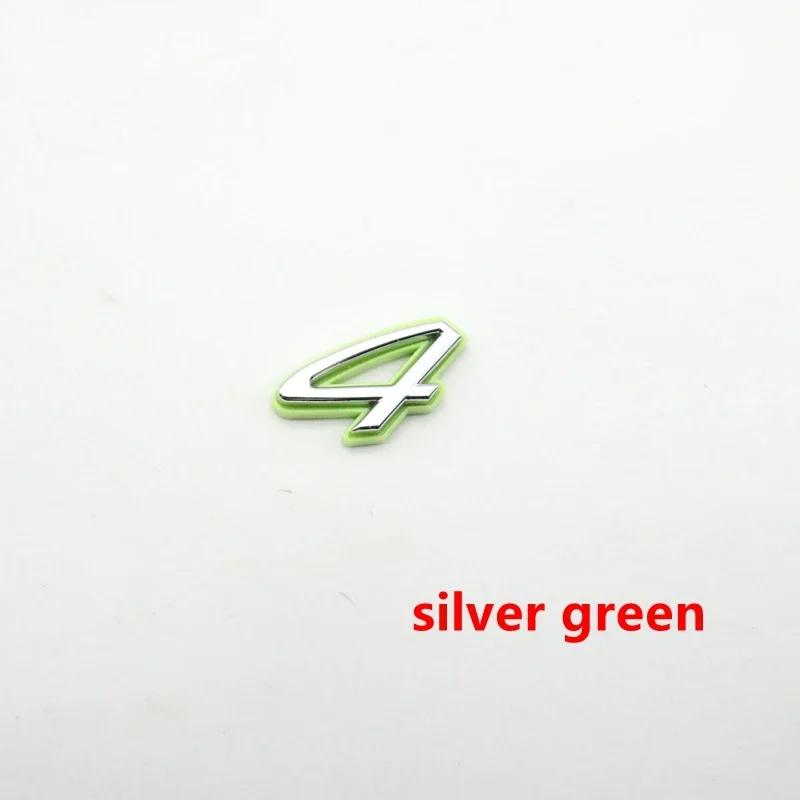 1Pc Car Rear S 4 GTS Letter Emblem Tail Door Trunk Sticker Styling Logo Badge For Panamera Macan Taycan 911 718