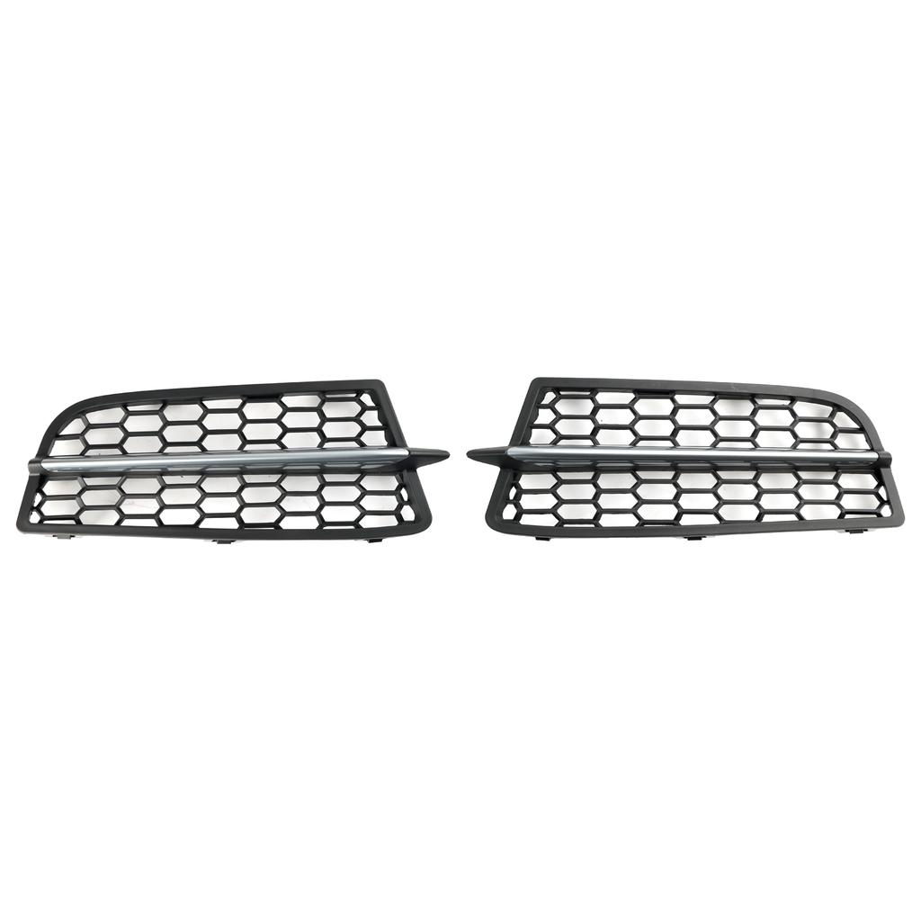 2 STÜCK Stoßstange Nebelscheinwerfer Abdeckung Blende Grill Gitter Passform BMW F20 F21 2011-2015 M