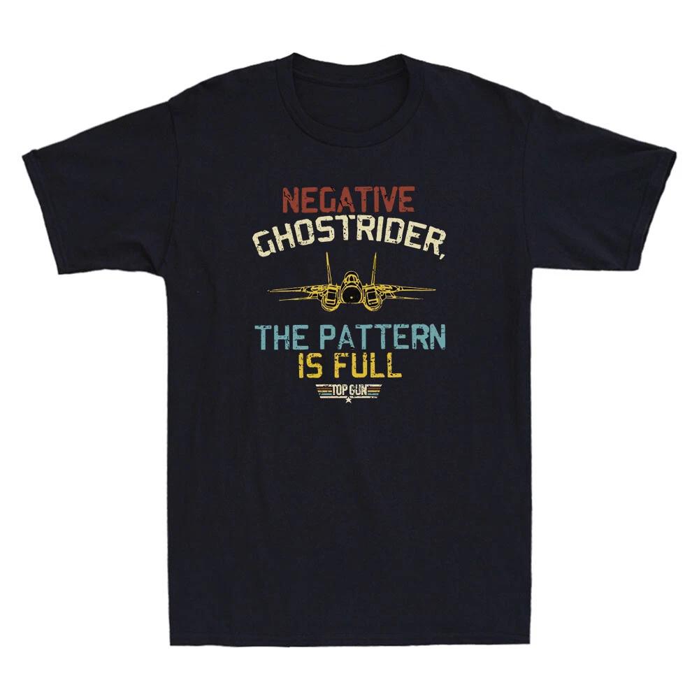 Negative Ghostrider The Pattern Is Full Vintage Men s T Shirt Lovers Tee M