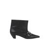 Fashion 2025 Autumn/Winter Coarse Heel Ankle Boots Women's New British Chelsea Boots Small Square Head Sleeve Buckle Fashion Microfiber