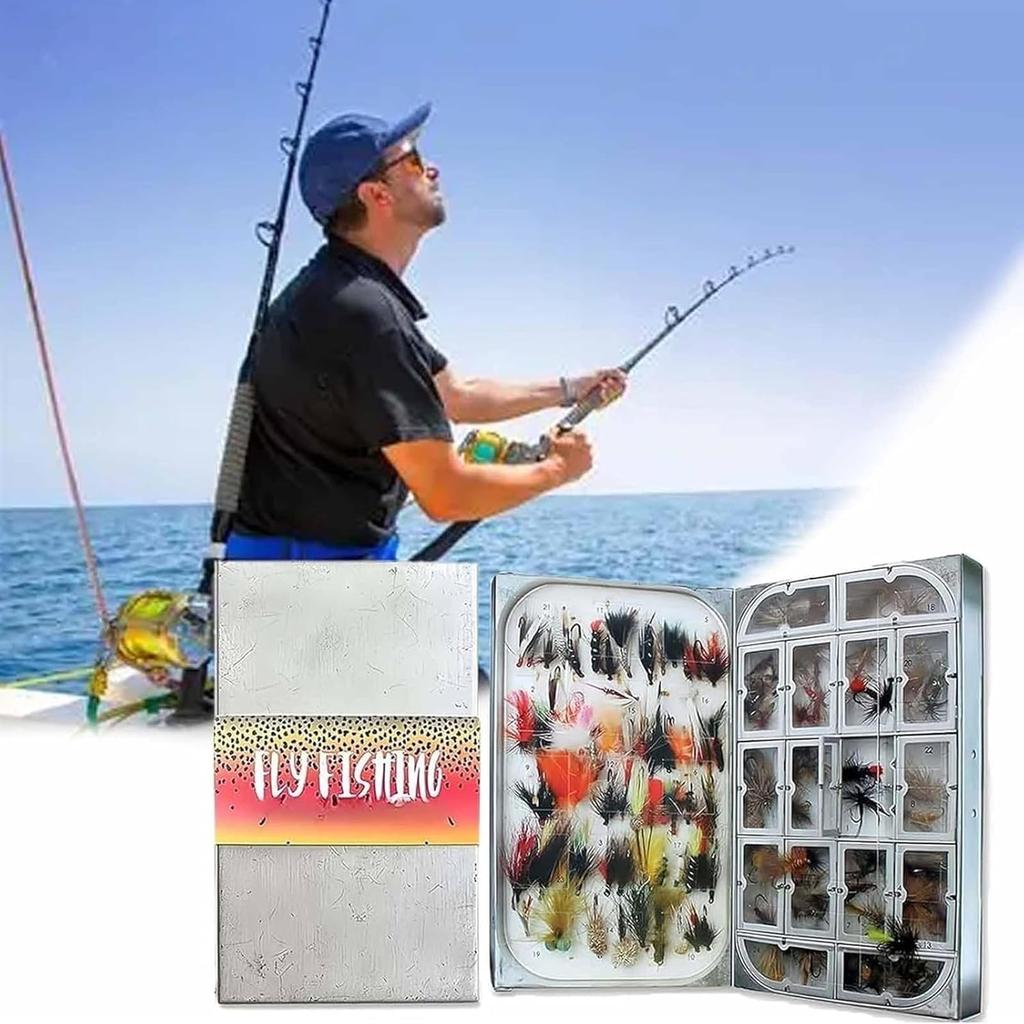 Calendario Avvento Pesca 2025 Per Bambini E Adulti - 24 Giorni Con Esche, Ami E Accessori Da Pesca