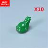 Non-Toxic Moc Bricks Frog Lobster Turtle Clown Fish Little Mermaid For Building Blocks Part Compatible Assembles Particles Children'S Toys