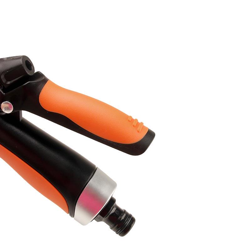 Rubberized 10-Function High-Pressure Shower Head Water Gun for Gardening & Car Wash