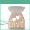 Essential Oil Porcelain Hollow Lamp Furnace Aroma Burner Candle Holder Candlestick Incense Burner Home Decor