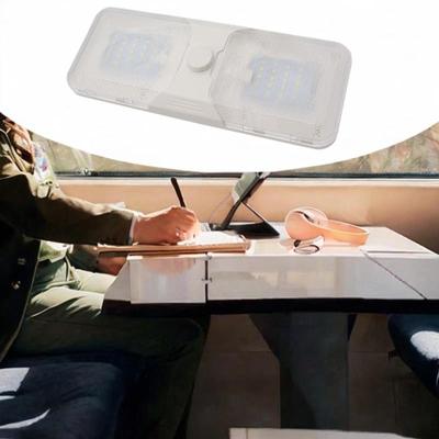 LED RV Lights Interior Reading Lamp, 12V 24V Ceiling Dome Light Lighting Fixture for Suvs Trailers