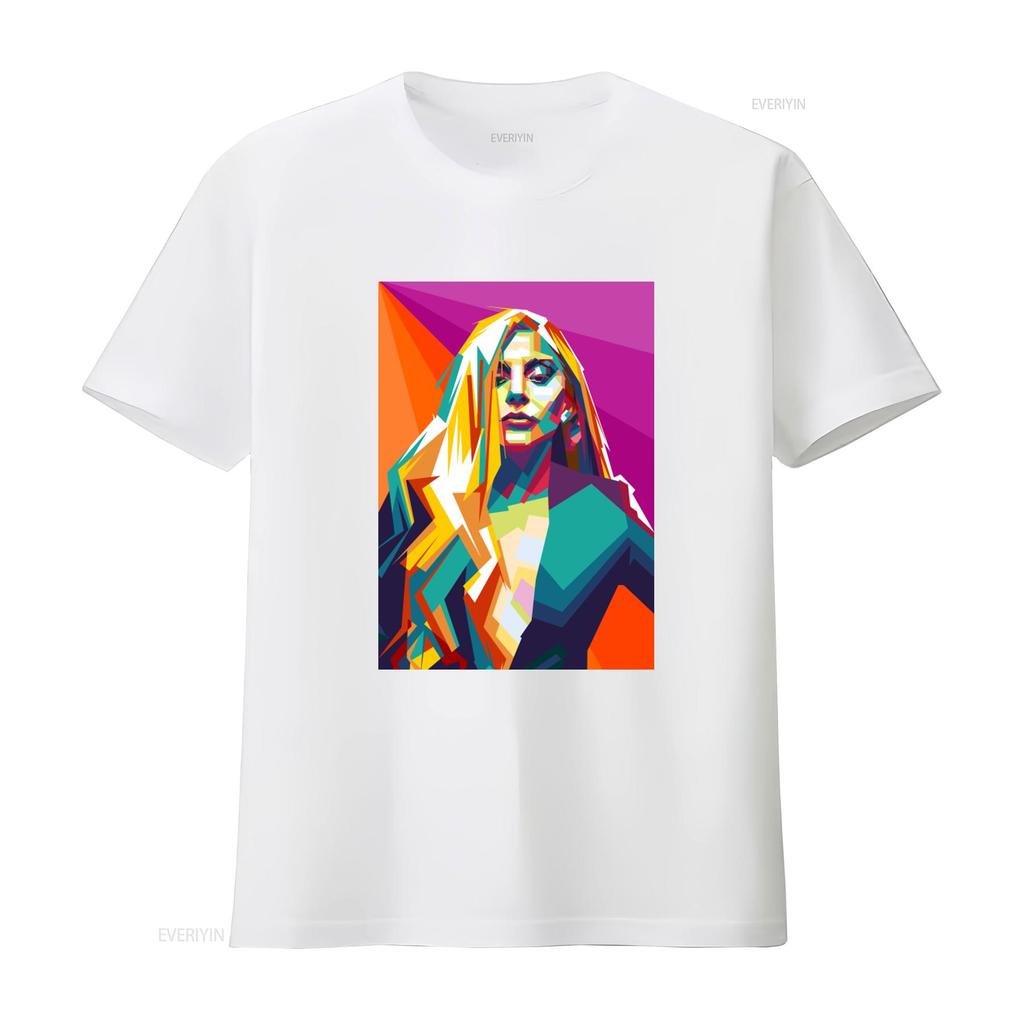 Vintage tričko Lady Gaga pro mládež s dlouhým rukávem a velikostí pro batolata vintage Prané Pohodlné Streetwear Neformální