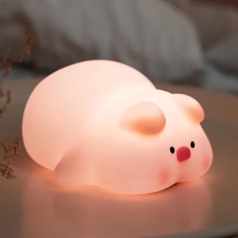 

Silicone Pig Pat-Pat Night Light