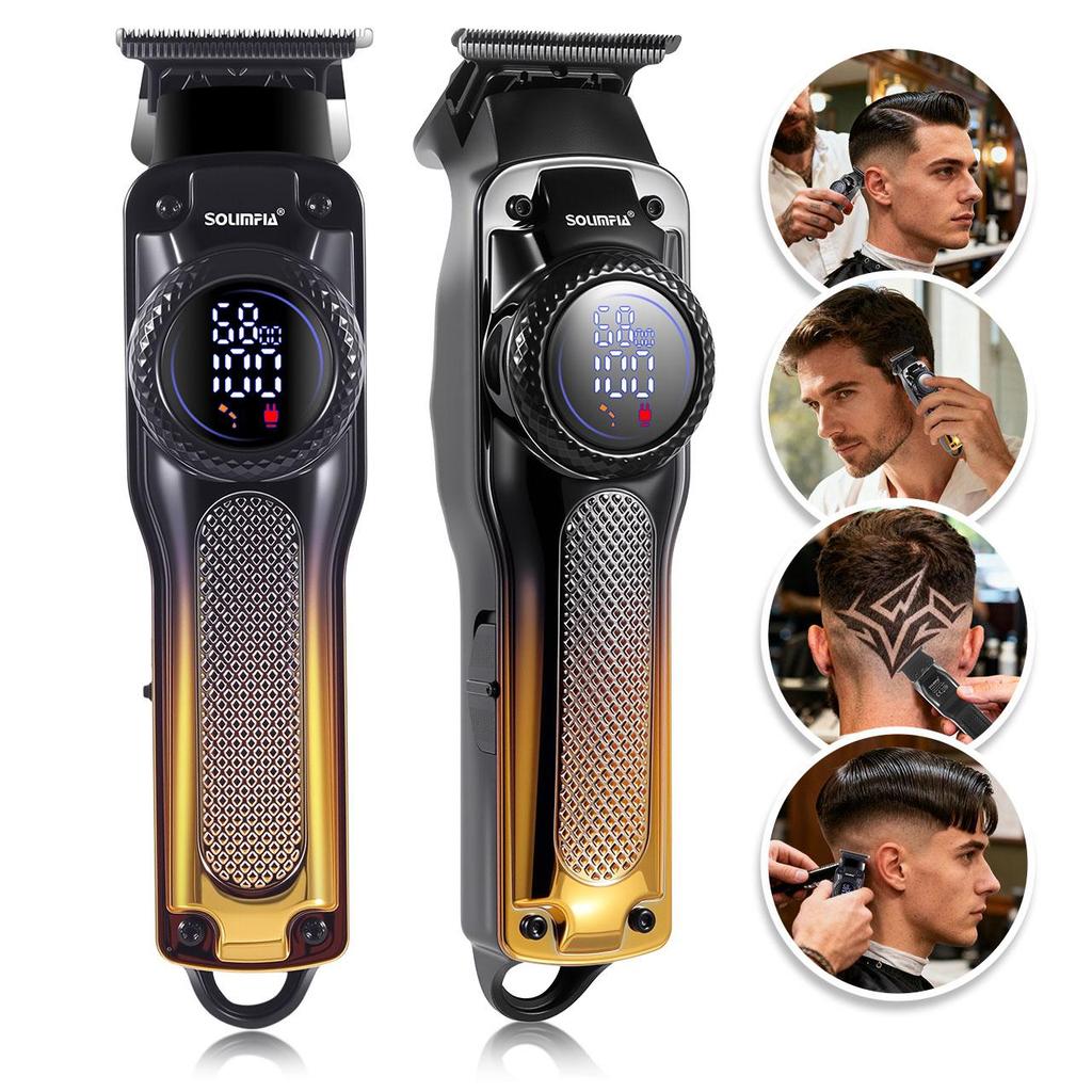 SOUMPIA Professional Hair Trimmer with Digital Display & Multiple Accessories HT-657