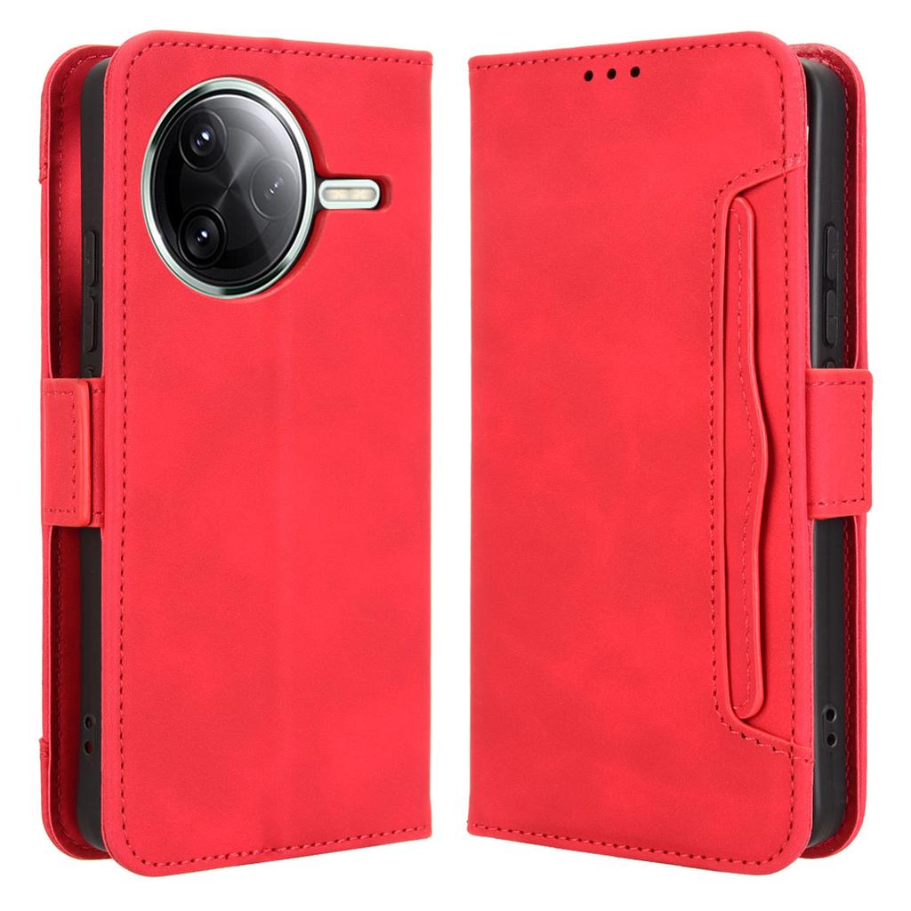 For Xiaomi Poco F7 Ultra 5G/Poco F7 Pro 5G/Redmi K80 5G/K80 Pro 5G Leather Case Phone Wallet Cover with Multiple Card Slots