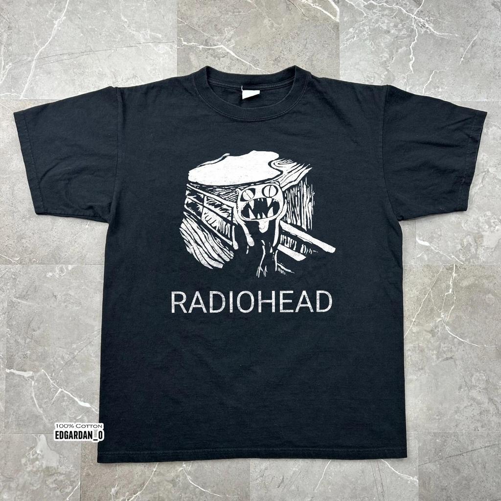 Radiohead Logo Rock Band Black Unisex T-shirt Size S-4XL