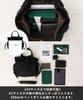 VITAFELICE Damen Handtasche mit Kordelzug, 2-Wege (NSB-30387Z) (Schwarz)