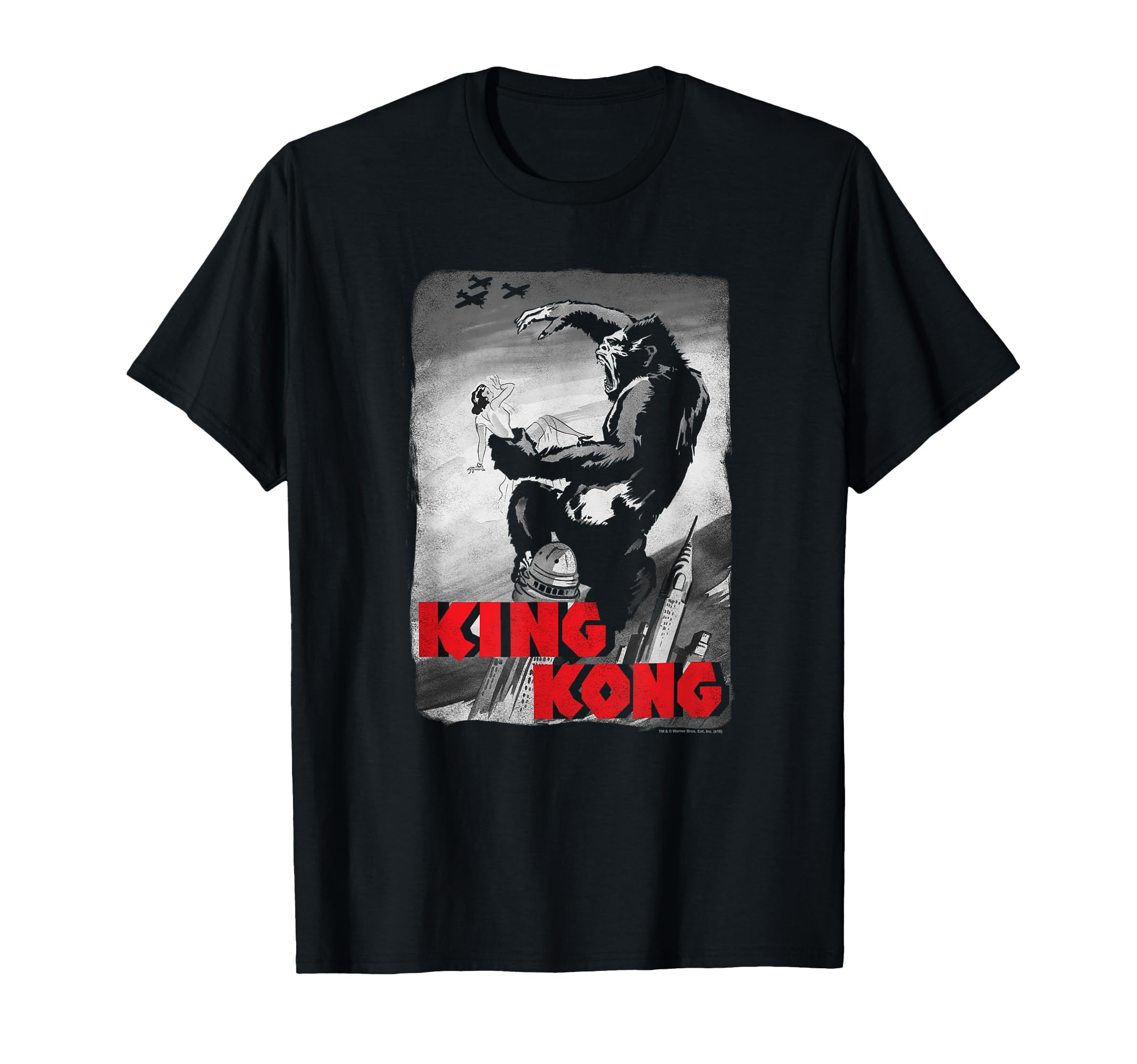

King Kong Airplane Poster T-Shirt
