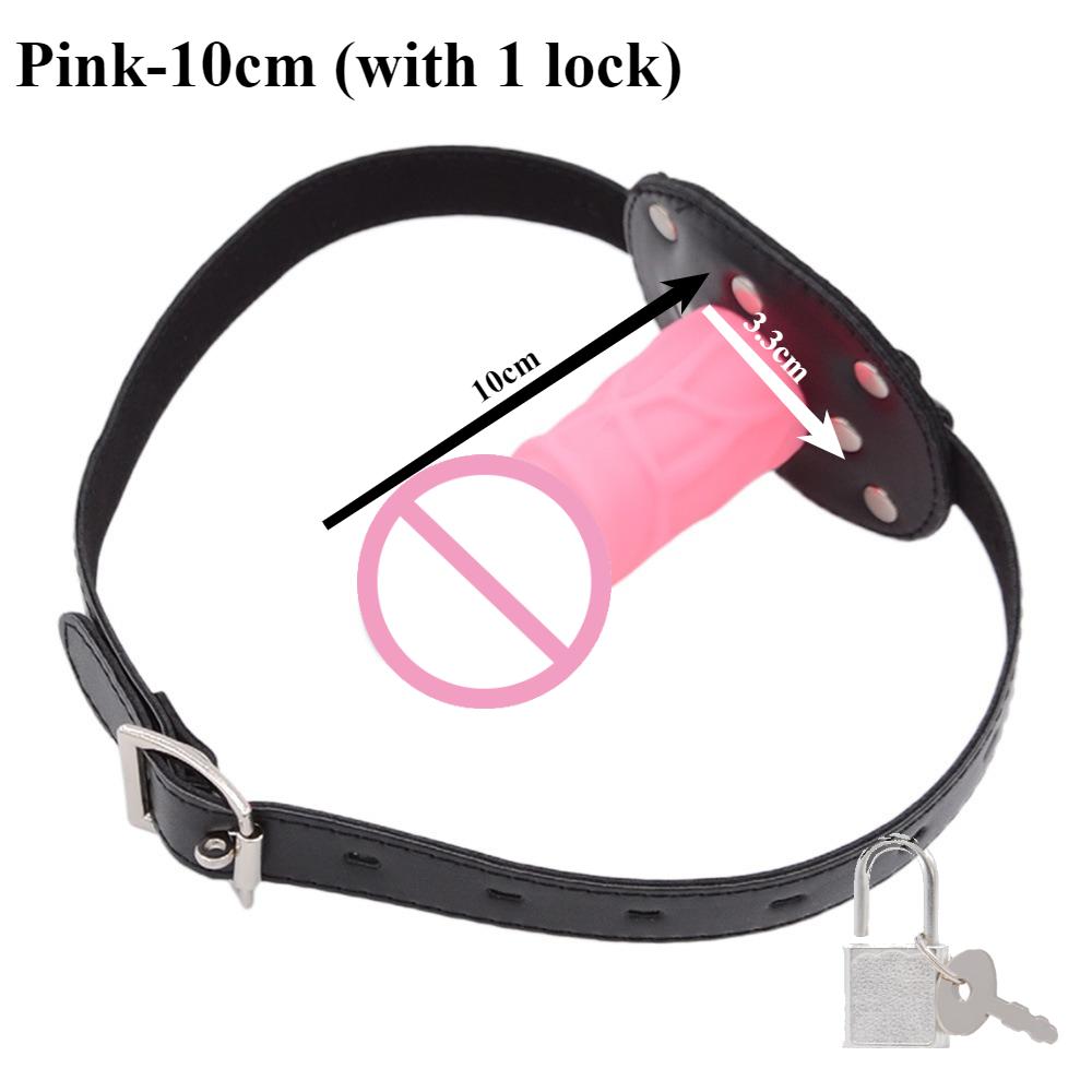 Bdsm Mouth Plug Dildo Gag Sex Toys Open Mouth BDSM Bondage Silicone Penis Adults Woman Couples SM Slaves Games Juguetes Sexuales