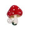 Cartoon Cute Badge Lapel Pin Jewelry Gift Mushroom Enamel Pins Plant Brooches Brooch Custom Funny