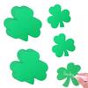72 Sheet Patrick's Day Shamrock Shape Cutouts For Enhancing School Holiday Party Decors And Classroom Craft Projects