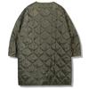 Gubin Long Fishtail Jacket - Khaki