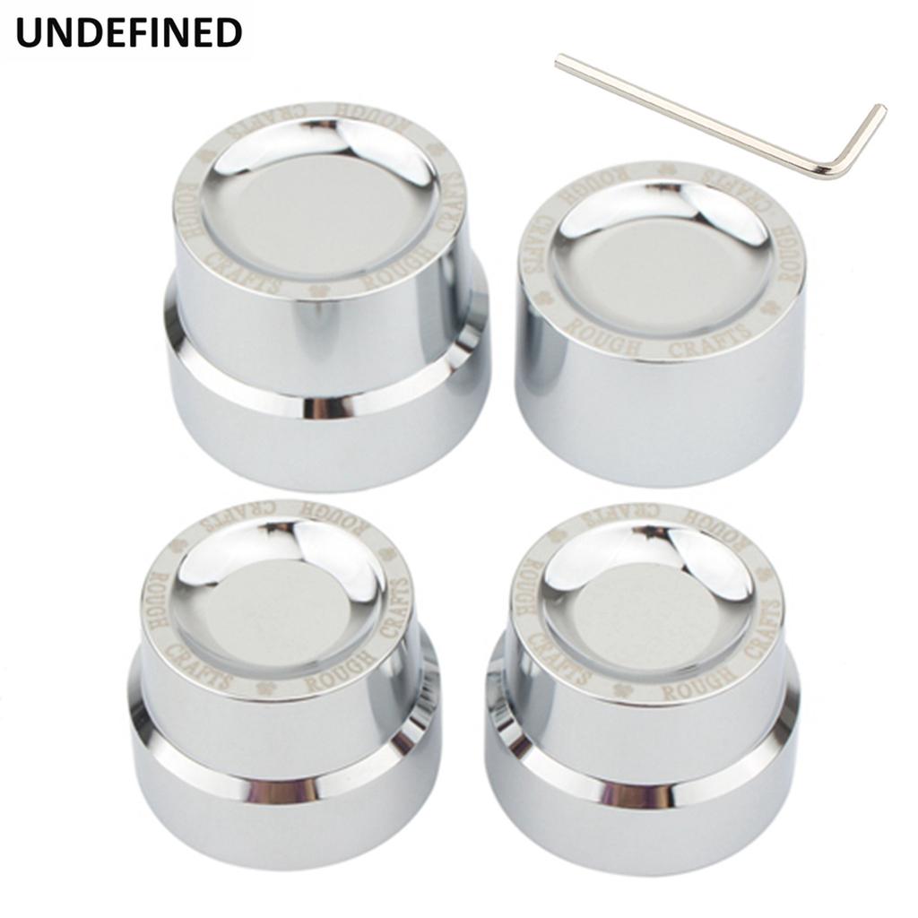 Motorcycle Aluminum Front Rear Axle Nut Cover For Harley Touring Road Glide Sportster Iron 883 Dyna Low Rider Softail Street Bob