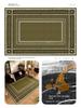 Antique Living Room Circle Velvet Carpet Sofa Coffee Table Non-Slip and Dirt Cushion Soft Carpet For Household Decoration