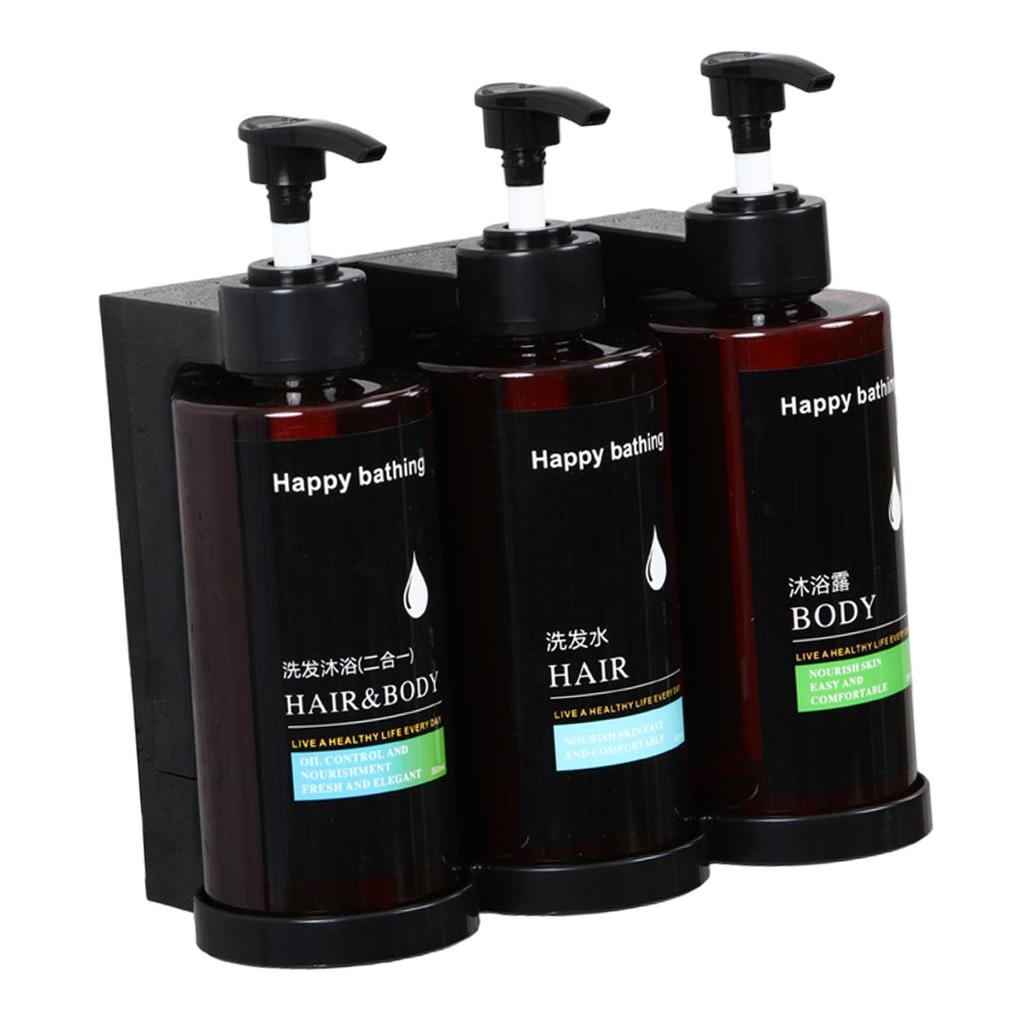 Soap Dispenser Multipurpose Portable Shampoo Dispenser Refillable Pump Bottle for Bathroom Washroom Farmhouse Hotel Fittings