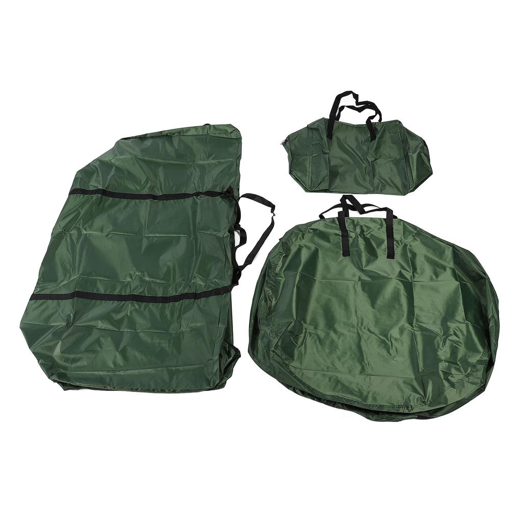 Aufbewahrungstaschen-Set für künstliche Bäume, große Kapazität, wasserdicht, Oxford-Stoff, Aufbewahrungstaschen für Weihnachtsbäume