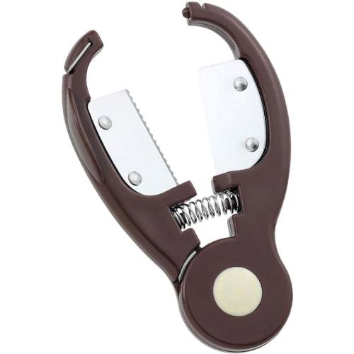 Shimomura Kihan Chestnut Peeler [Made In Japan] Peels Even the Astringent Skin, No Hand Pain, Non-slip, with Locking Function. Chestnut Peeler, Chestn