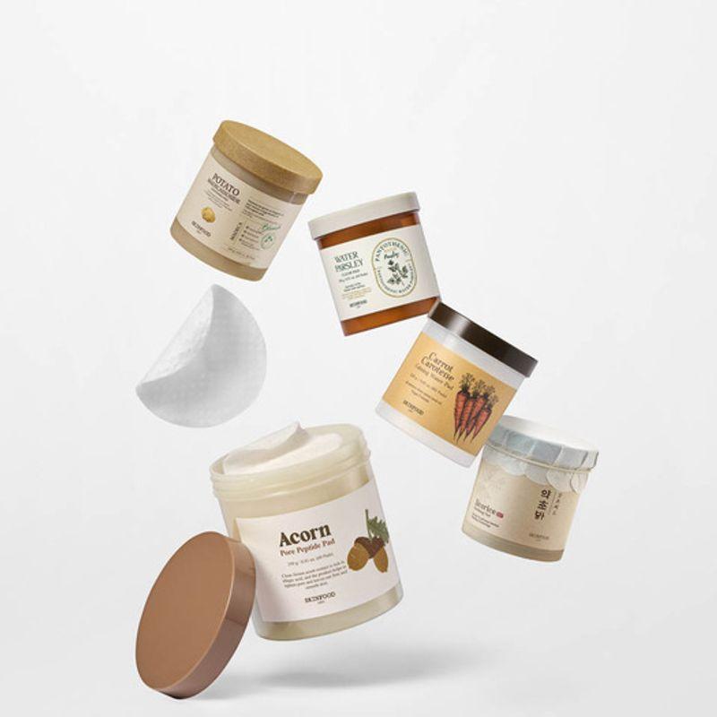 SKINFOOD Toner Pad 60 Sheets (Choose 1) (Dry Exfoliation Care) Pink Grapefruit 70 Sheets