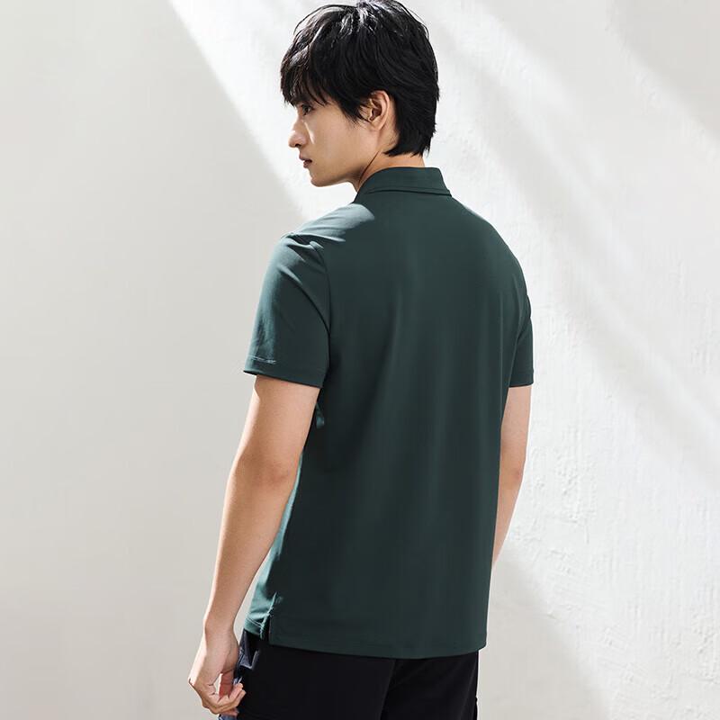 Baoxiniao Men's Casual Thin Short-Sleeve Polo Shirt EST242908U