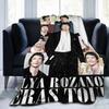 Jonathan Bailey Actor Blankets Comedy Flannel Funny Soft Throw Blankets for Coverlet Summer