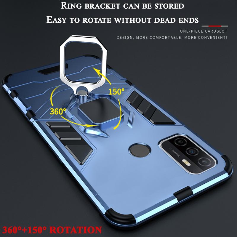 Armor Case For OPPO A52 A72 A92 A32 A33 A53 A73 A93 A54 A74 A94 A95 A96 4G 5G Back Cover for Realme C35 9i 9 Pro Plus Phone Case