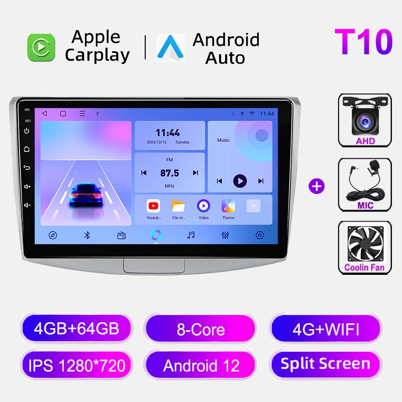 Android Car Radio GPS For Volkswagen Passat B6 B7 CC 2010-2015 GPS Navigation Multimedia Player BT Carplay Autoradio No 2din DVD