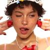 2025 New Necklace Strawberry Pendant Baroque Pearl Beaded Trendy y2k Cute Colorful Choker Neck Accessories for Women Men Jewelry