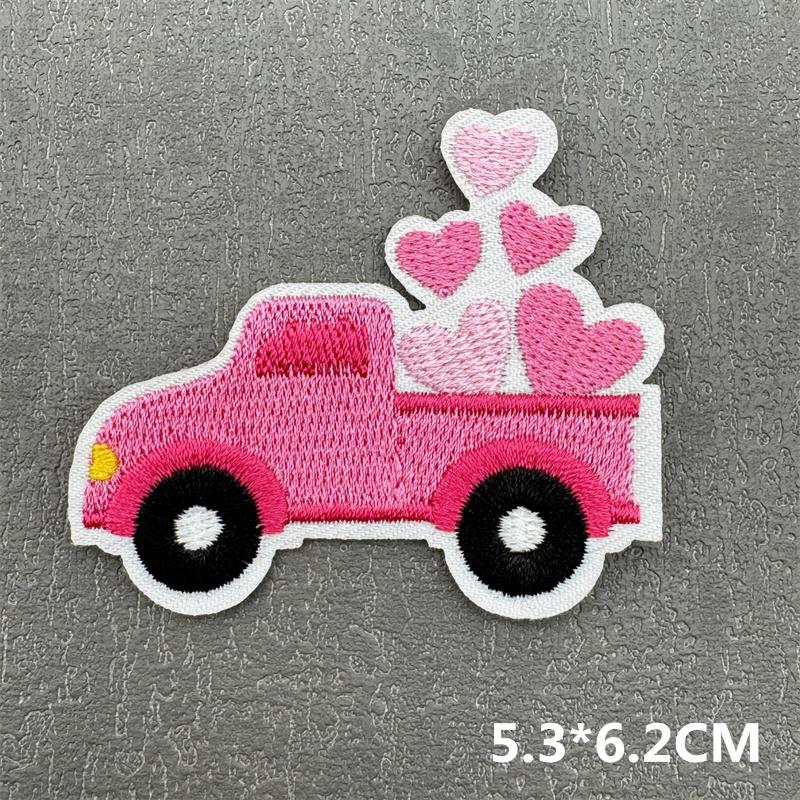 Cute Cartoon Small Embroidery Patches For Clothing Candycherry Patch Iron On Patches On Clothes Fusible Patch Stickers Badges