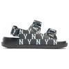 MLB Sandal Beach Sandals Unisex Black/White Sneakers 3ASDSD423-50BKS