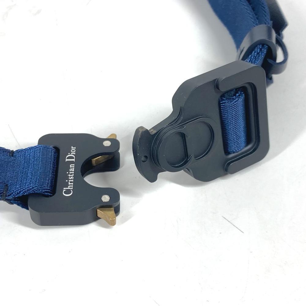 Dior Logo Gacha Belt  Belt Canvas Navy