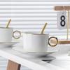 Phnom Penh Coffee Cups Disc Set Light Luxury Nordic Household Ceramic Mug Office Afternoon Tea Cup, Christmas Gift Couple Mug