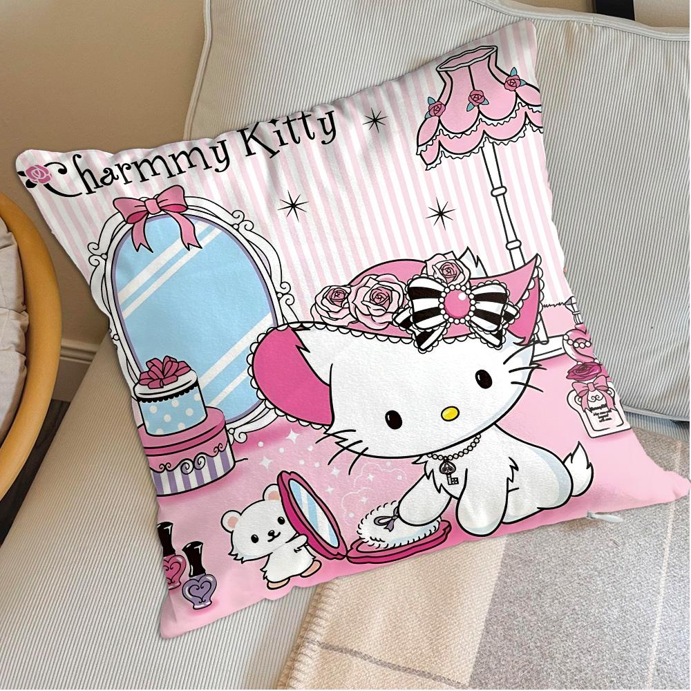 Kawaii C-Charmmy Kittyes Cushions For Decorative Sofa Cushion Covers Room Decorating Items Gifts Decoration Home