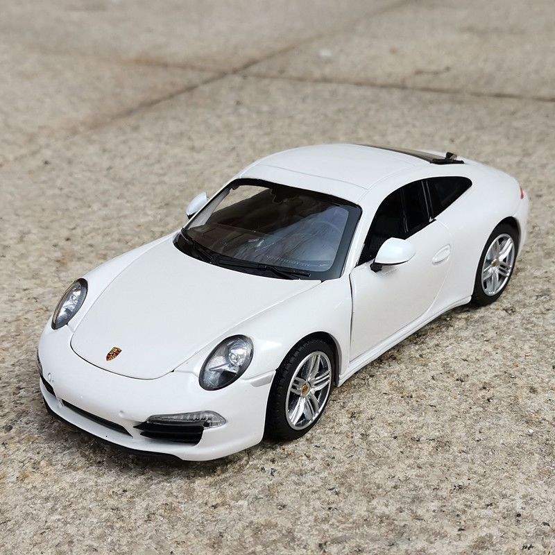 1/24 Porsches 911 Coupe Alloy Sports Car Model Diecast & Toy Metal Vehicles Car Model High Simulation Collection Childrens Gifts