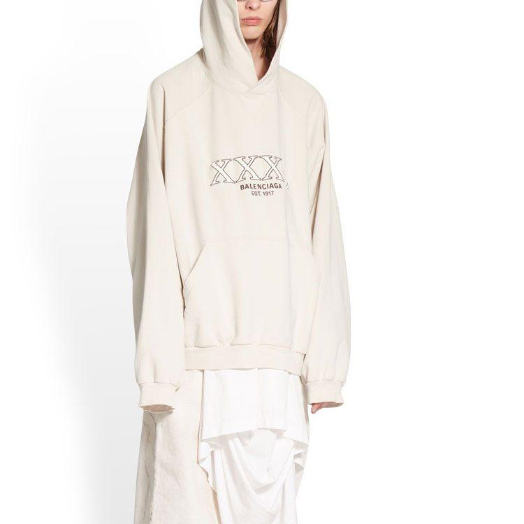 Balenciaga Patched Hoodie 720406TNVD99784