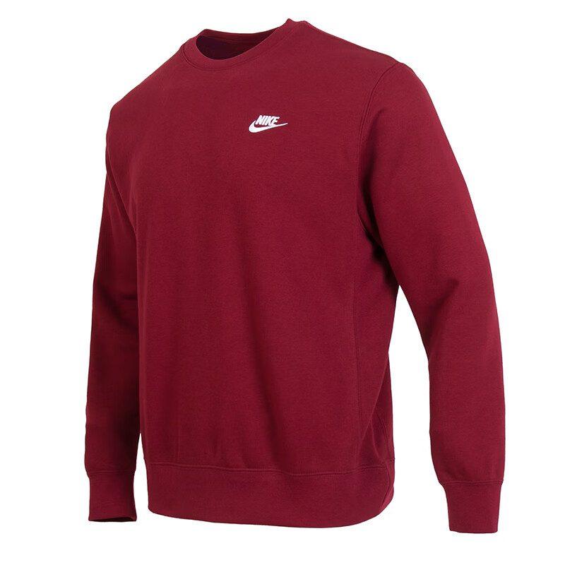 Nike Sweatshirts Men's Red Crew Neck Moderate Other BV2667-677